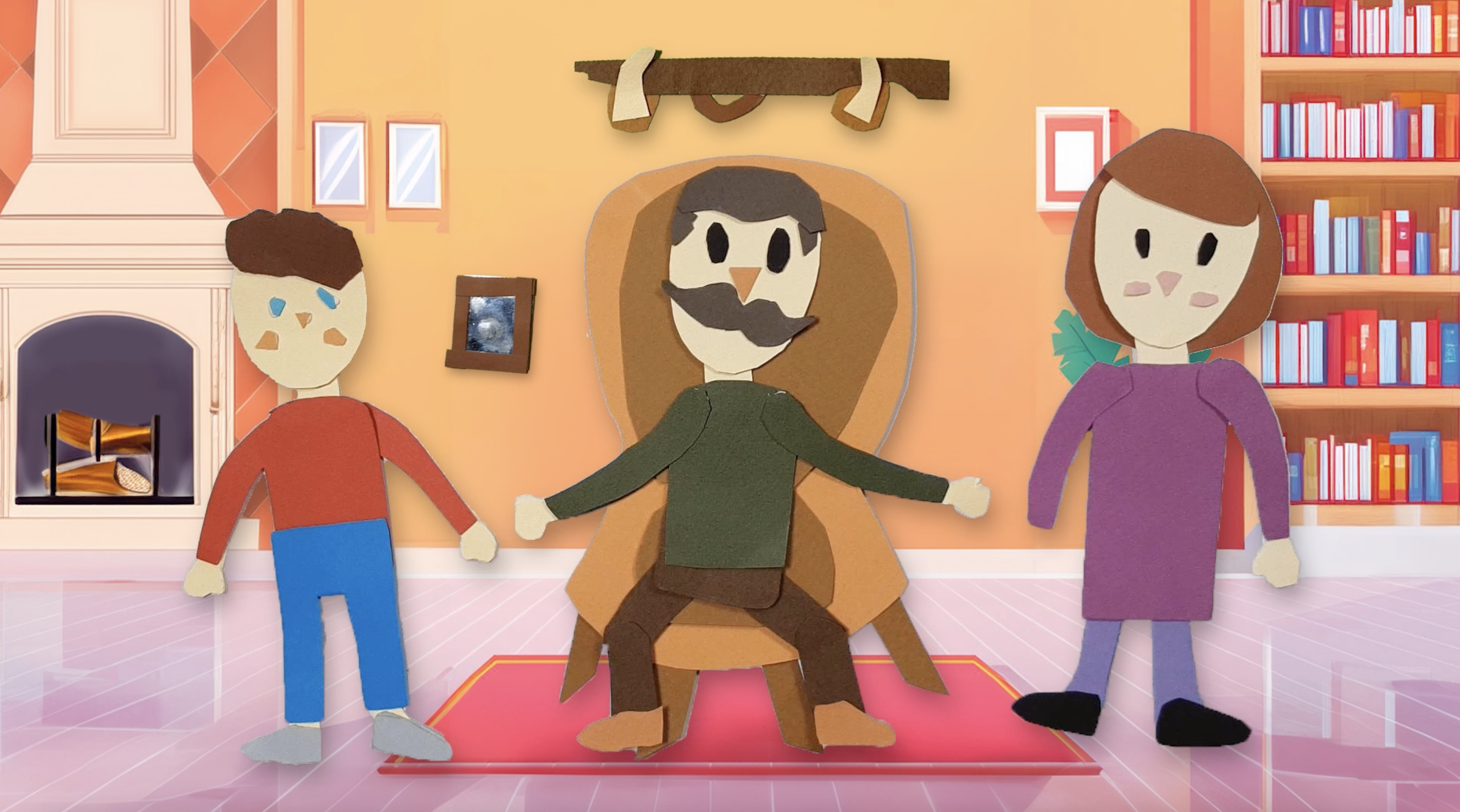 Photogramme tiré du film  « L'origine de JO, de Verdun à Olympie » 