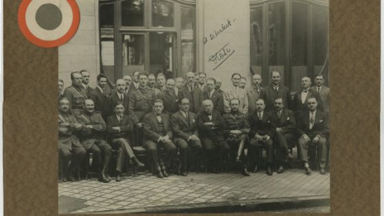 Le pilote Dieudonné Costes à Nancy le 16 juin 1928
