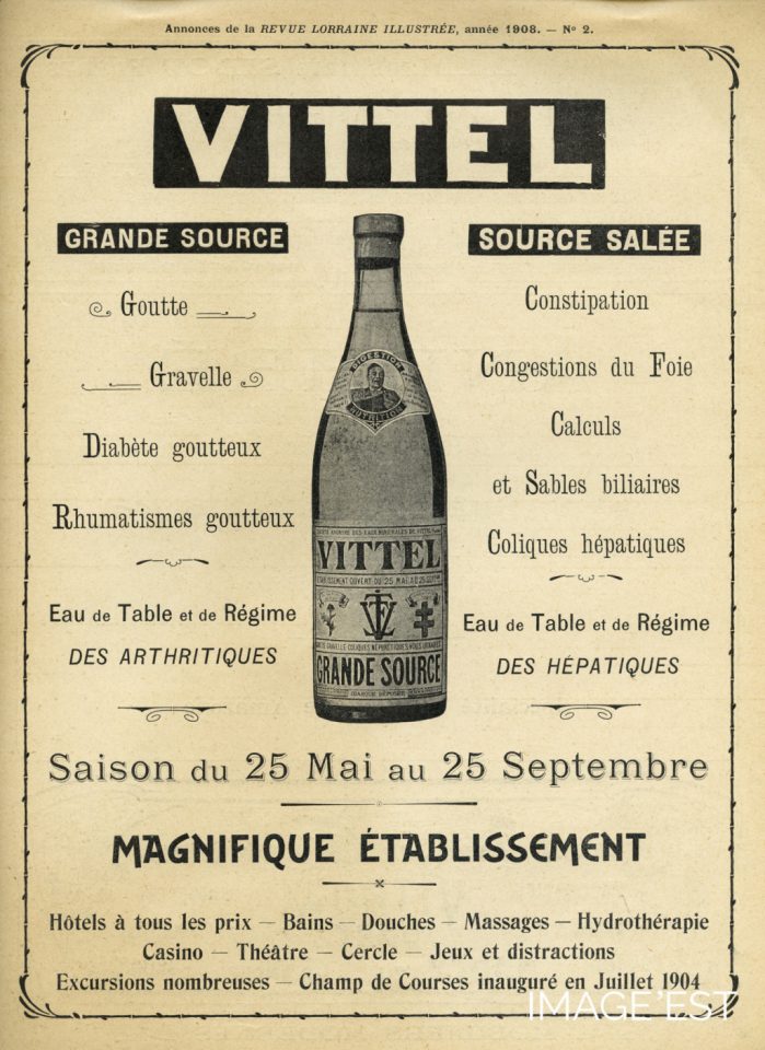 Les thermes de Vittel (88)
