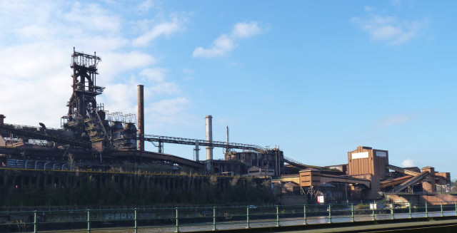 Le haut-fourneau B d'Ougrée