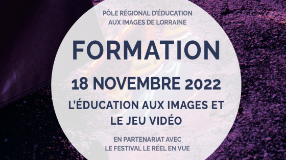 Formation L'éducation aux images et le jeu vidéo