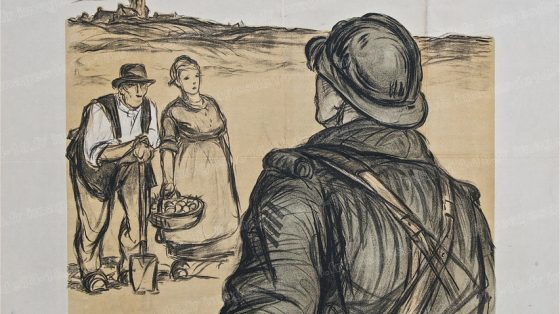 Semez des pommes de terre pour les soldats, pour la France (G. Hautot, 1917)