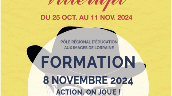 Formation : Action, on joue ! Le jeu d'acteur dans l'éducation aux images