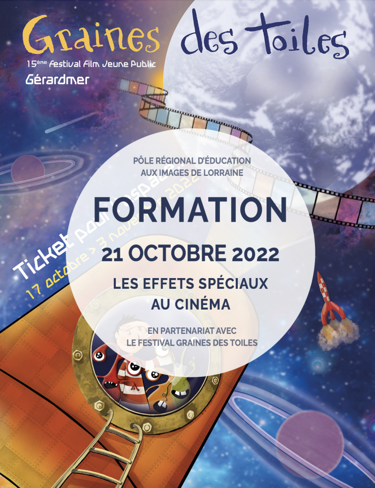 Formation les effets spéciaux au cinéma - 21 OCTOBRE 2022 à Gérardmer