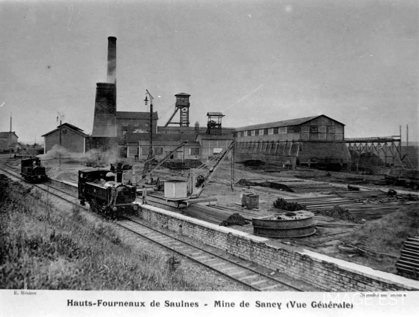 Hauts-fourneaux de Saulnes et Mine de Sancy, 1905