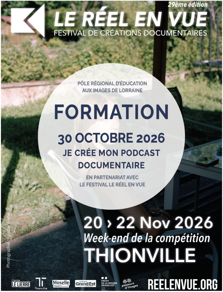 Formation : Je crée mon podcast documentaire