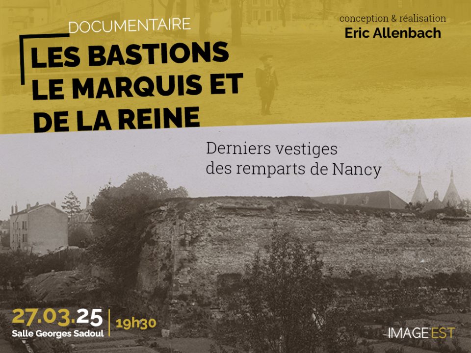 Les bastions Le Marquis et De La Reine. Derniers vestiges des remparts de Nancy.