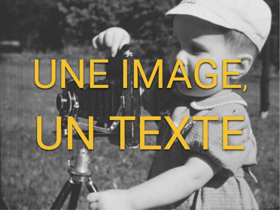 Une image, un texte